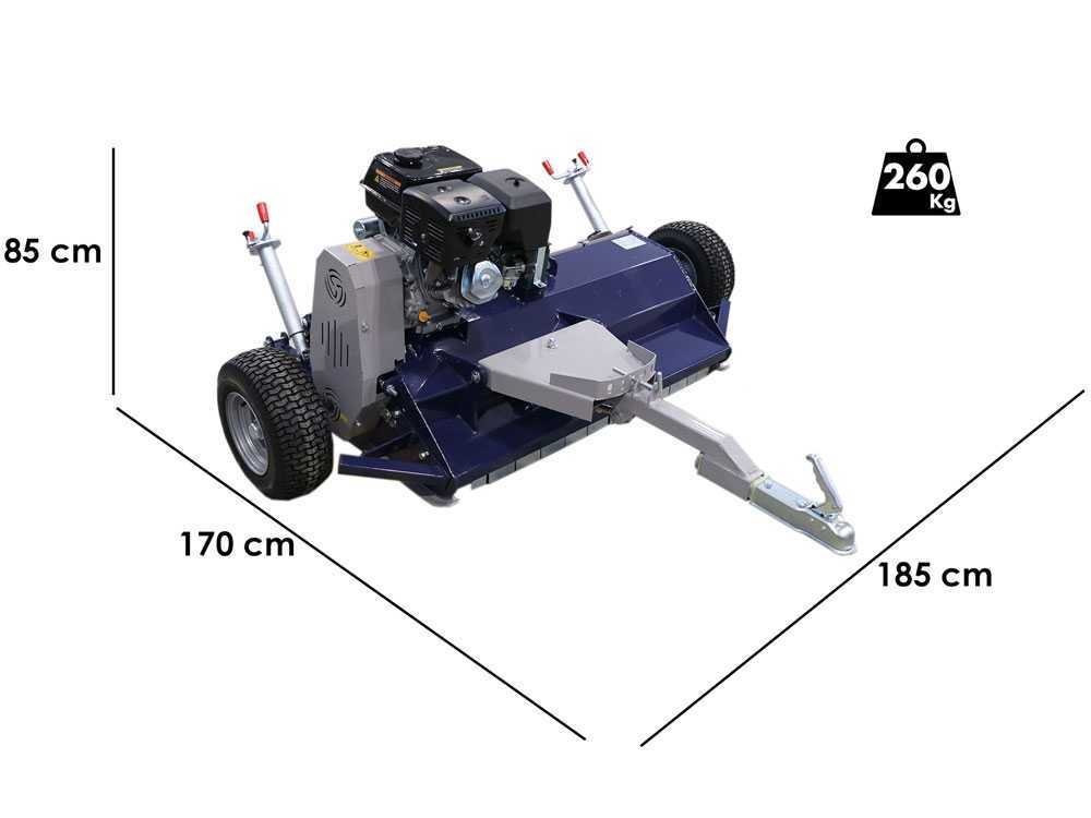 bullmach pan 120 l tondeuse débroussailleuse pour quad loncin g420fd bullmach pan 120 l tondeuse débroussailleuse pour quad loncin g420fd