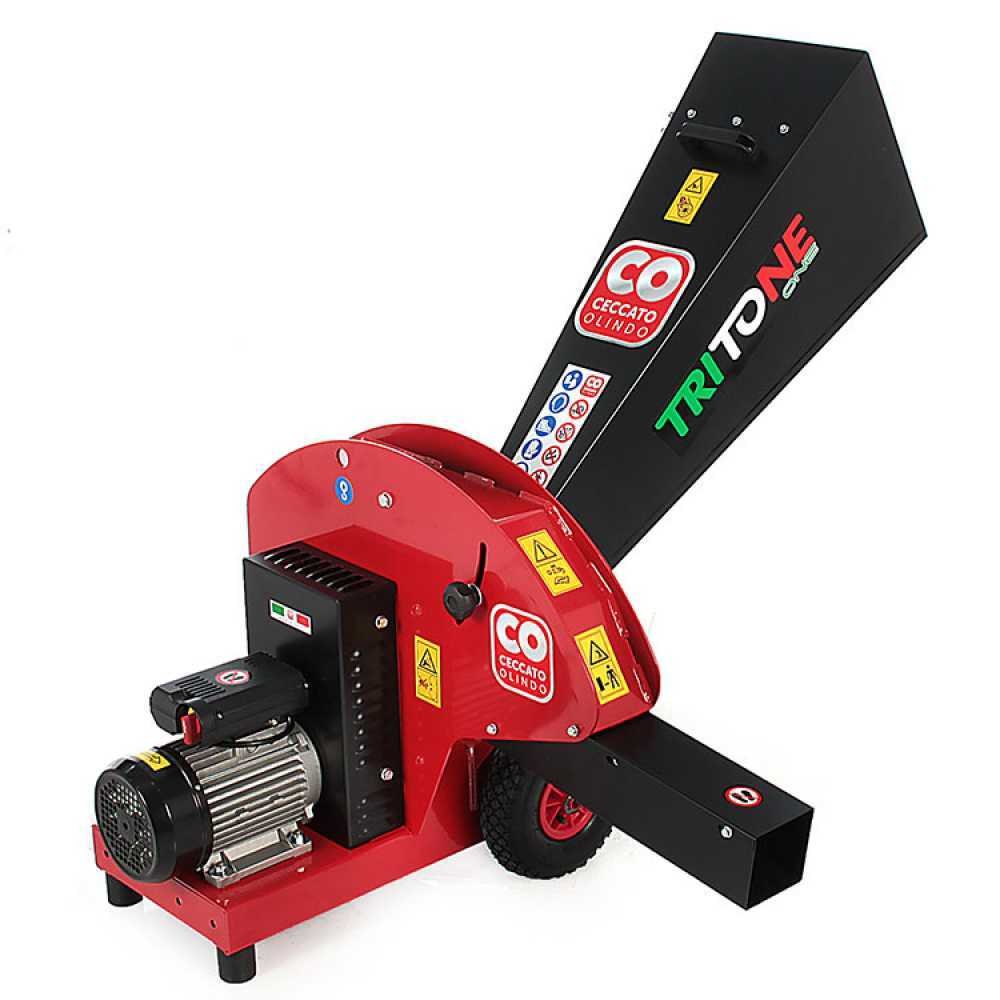 ceccato tritone one broyeur électrique moteur monophasé