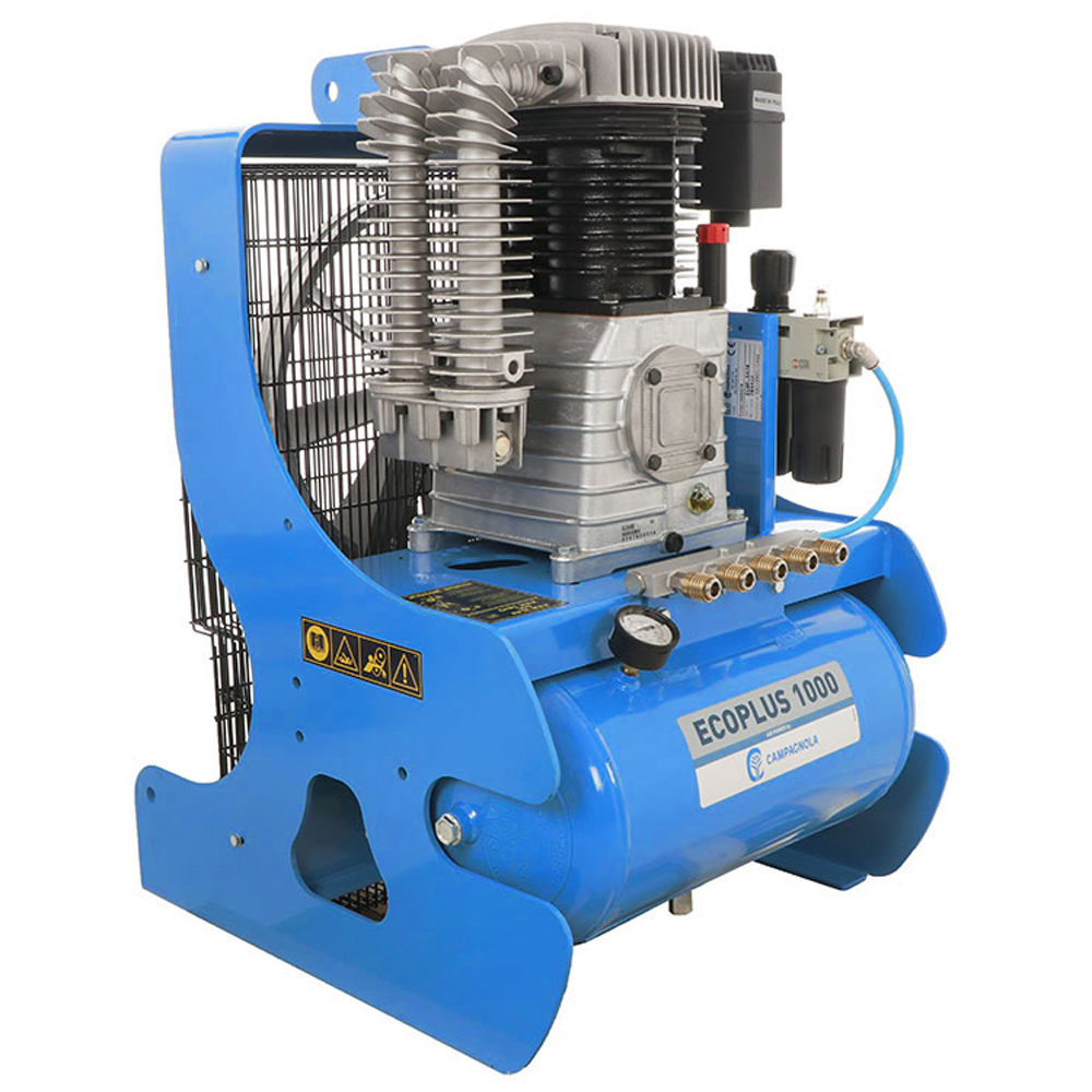 compresseur avec raccord à tracteur campagnola pto ecoplus 1000 récolte des olives et taille