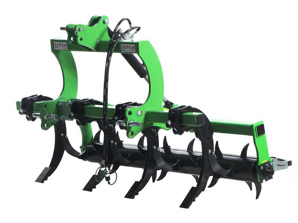 décompacteur agricole seven italy big à 4 dents 160 cm rouleau hydraulique décompacteur agricole seven italy big à 4 dents 160 cm rouleau hydraulique