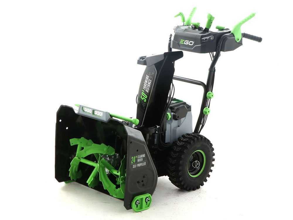 ego snt 2400e fraise à neige à batterie 2x 56v 7.5ah ego snt 2400e fraise à neige à batterie 2x 56v 7.5ah