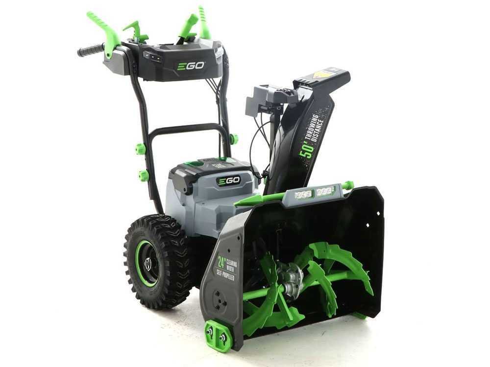 ego snt 2400e fraise à neige à batterie 2x 56v 7.5ah ego snt 2400e fraise à neige à batterie 2x 56v 7.5ah