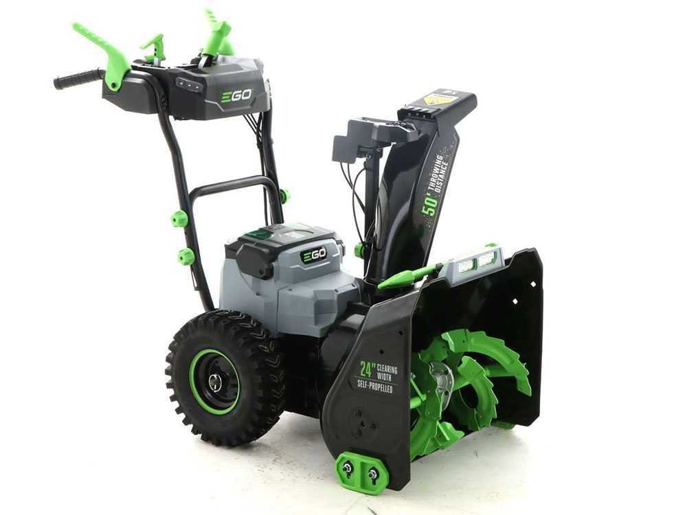 ego snt 2400e fraise à neige à batterie 2x 56v 7.5ah ego snt 2400e fraise à neige à batterie 2x 56v 7.5ah