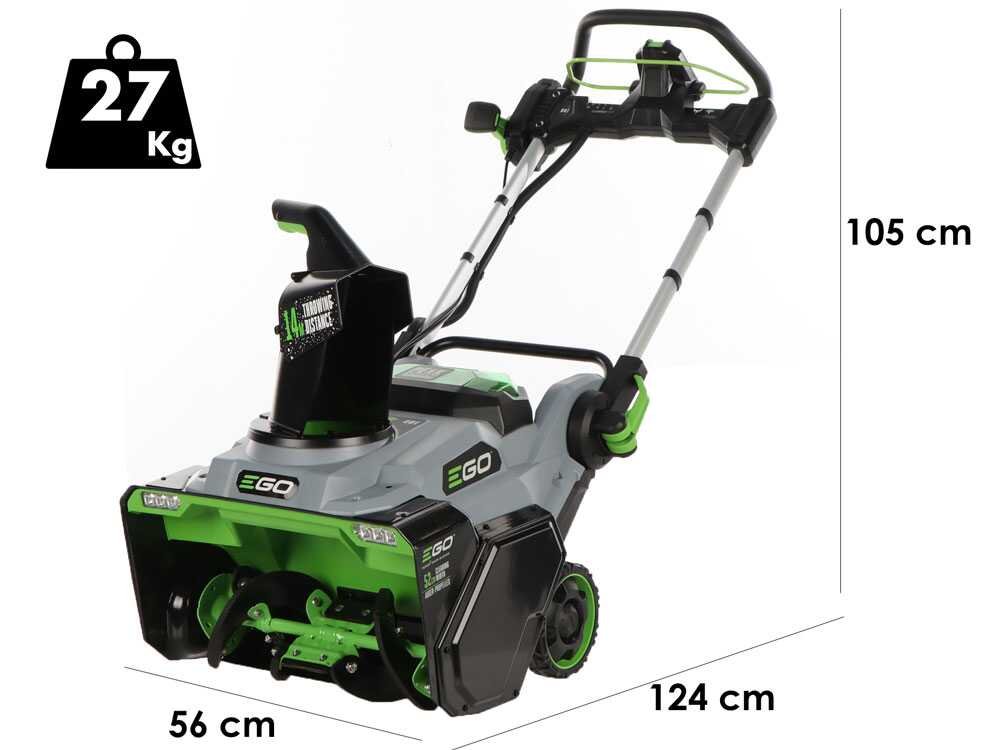 ego snt2120e ap fraise à neige à batterie 2x 56v 6ah ego snt2120e ap fraise à neige à batterie 2x 56v 6ah