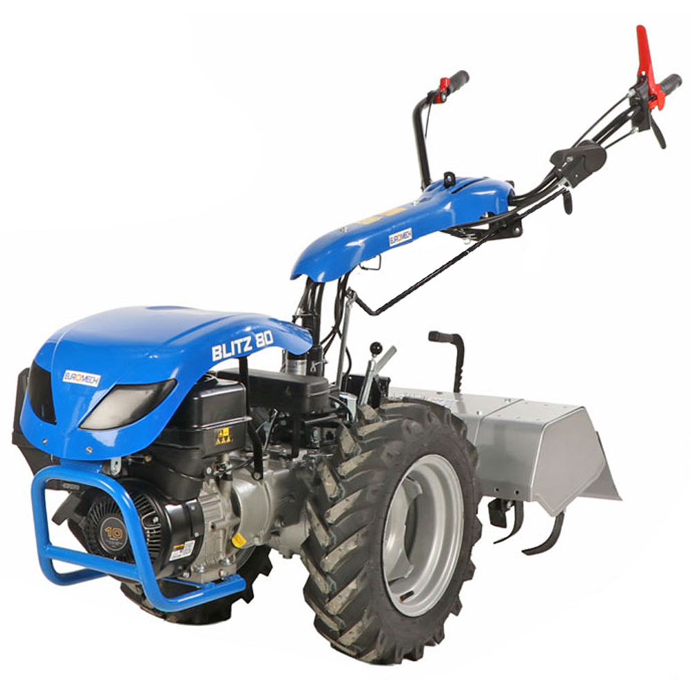 euromech blitz 80 motoculteur à essence b&s vanguard 10 cv