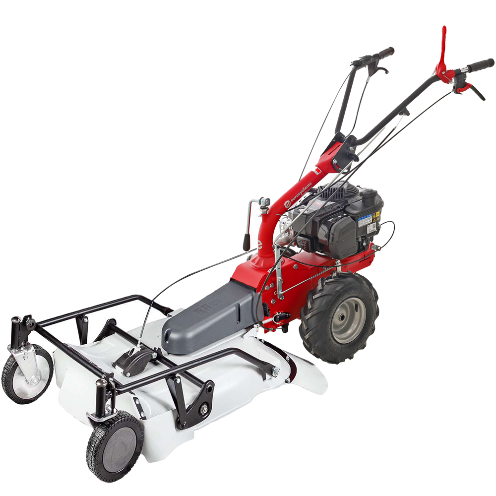 eurosystems p55 evo tondeuse débroussailleuse thermique faucheuse pro v2 b&s 675 exi