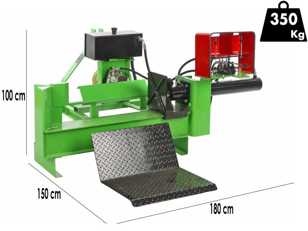 fendeuse à bois pour tracteur 25t horizontale plateforme de chargement hydraulique fendeuse à bois pour tracteur 25t horizontale plateforme de chargement hydraulique