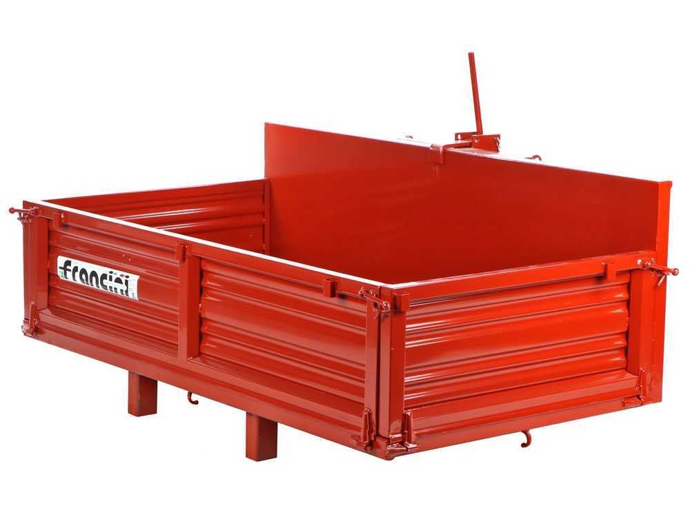 francini p 150 benne de transport pour tracteur basculante 3 ridelles ouvrables francini p 150 benne de transport pour tracteur basculante 3 ridelles ouvrables