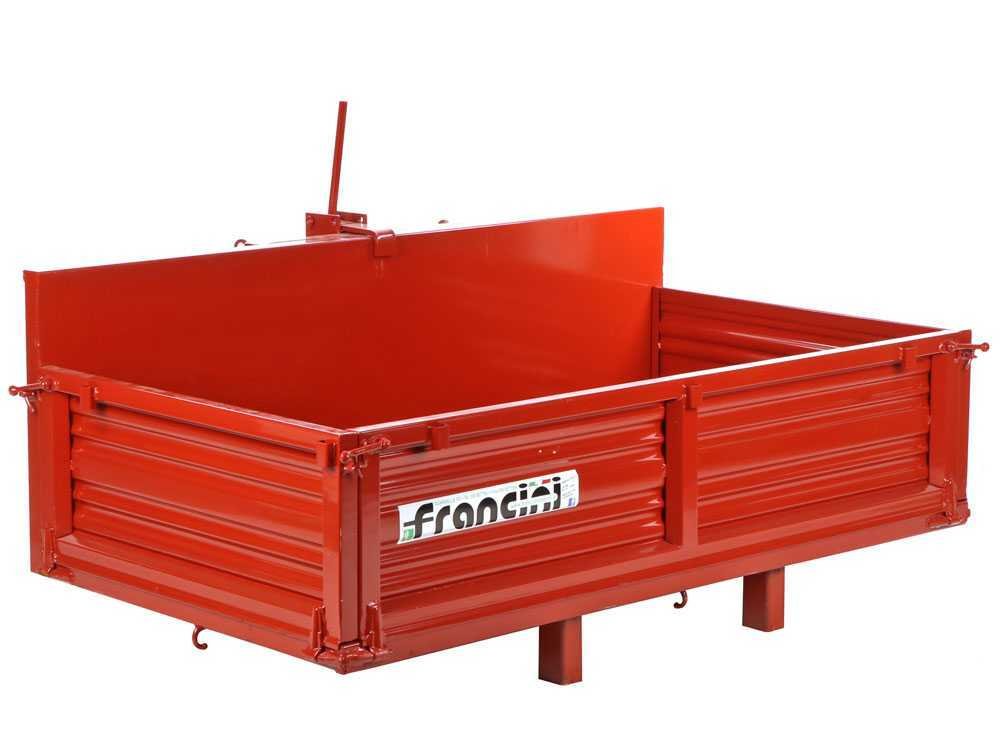 francini p 150 benne de transport pour tracteur basculante 3 ridelles ouvrables francini p 150 benne de transport pour tracteur basculante 3 ridelles ouvrables