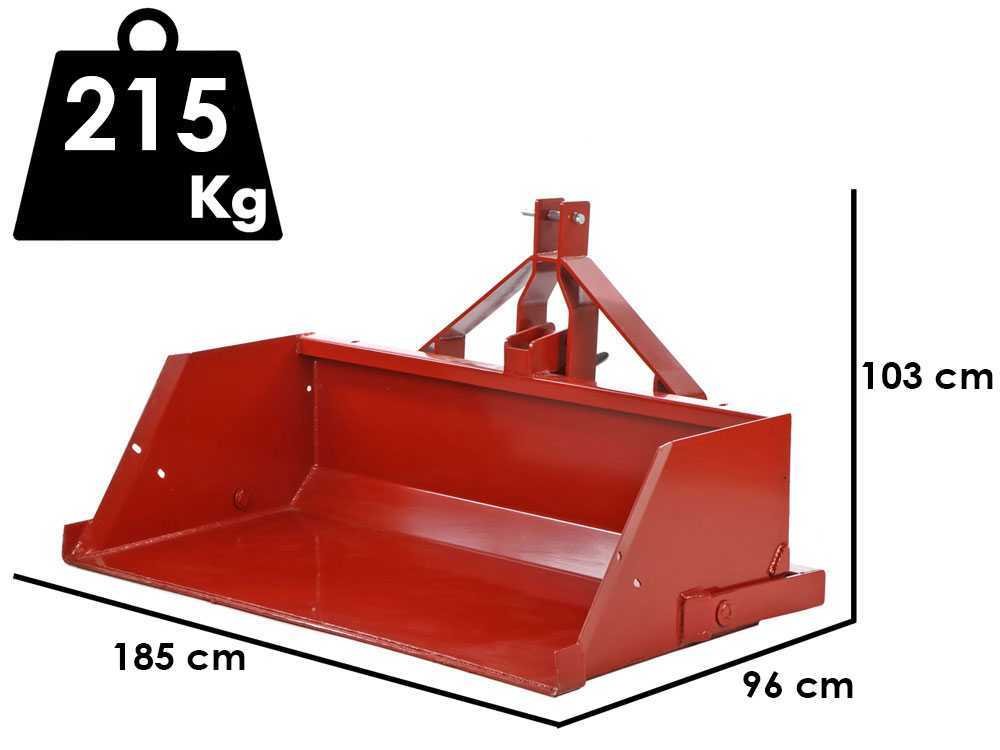 francini pr 180 godet arrière hydraulique pour tracteur de 180 cm capacité de charge 700kg francini pr 180 godet arrière hydraulique pour tracteur de 180 cm capacité de charge 700kg