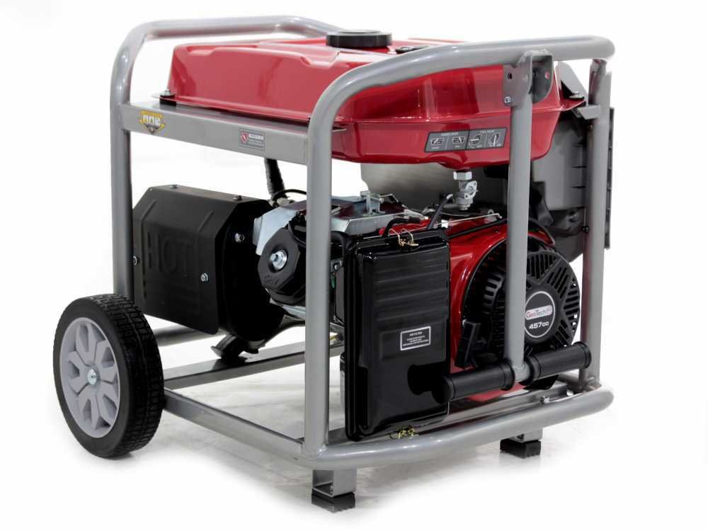 geotech pro ggp 9500 3 esa groupe électrogène sur chariot avec avr dém. électrique 7.8 kw continue 7.5 kw + ats geotech pro ggp 9500 3 esa groupe électrogène sur chariot avec avr dém. électrique 7.8 kw continue 7.5 kw + ats