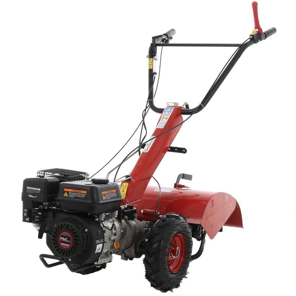 geotech pro mct650 motoculteur à essence loncin g200f 6
