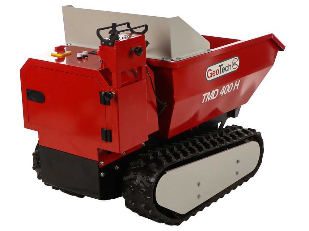 geotech pro tmd 400 h brouette à batterie 48v 15ah avec basculement hydraulique geotech pro tmd 400 h brouette à batterie 48v 15ah avec basculement hydraulique