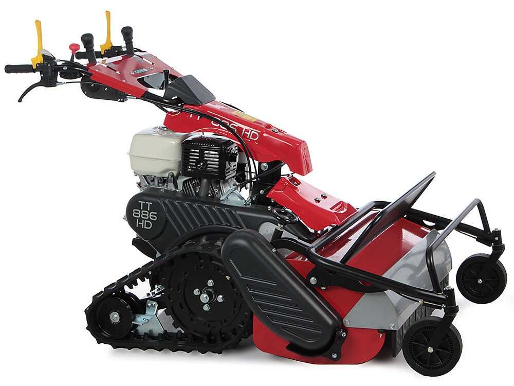 ginko mgm tt 886 hd tondeuse débroussailleuse professionnelle à couteaux sur chenilles honda gx390 ginko mgm tt 886 hd tondeuse débroussailleuse professionnelle à couteaux sur chenilles honda gx390
