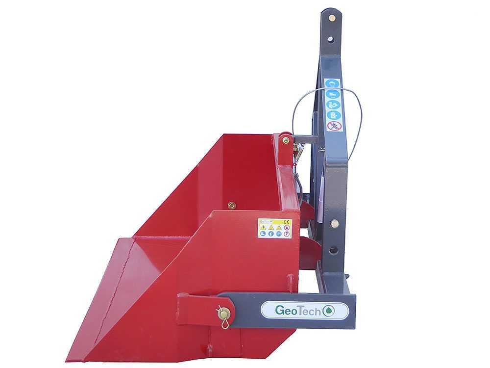 godet postérieur pour tracteur geotech de 180 cm série lourde capacité charge 700 kg godet postérieur pour tracteur geotech de 180 cm série lourde capacité charge 700 kg