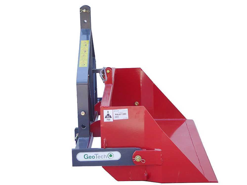 godet postérieur pour tracteur geotech de 180 cm série lourde capacité charge 700 kg godet postérieur pour tracteur geotech de 180 cm série lourde capacité charge 700 kg