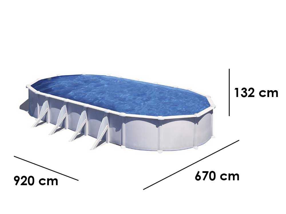 gre atlantis ovale 915 x 470 x 132 cm piscine hors sol en acier gre atlantis ovale 915 x 470 x 132 cm piscine hors sol en acier