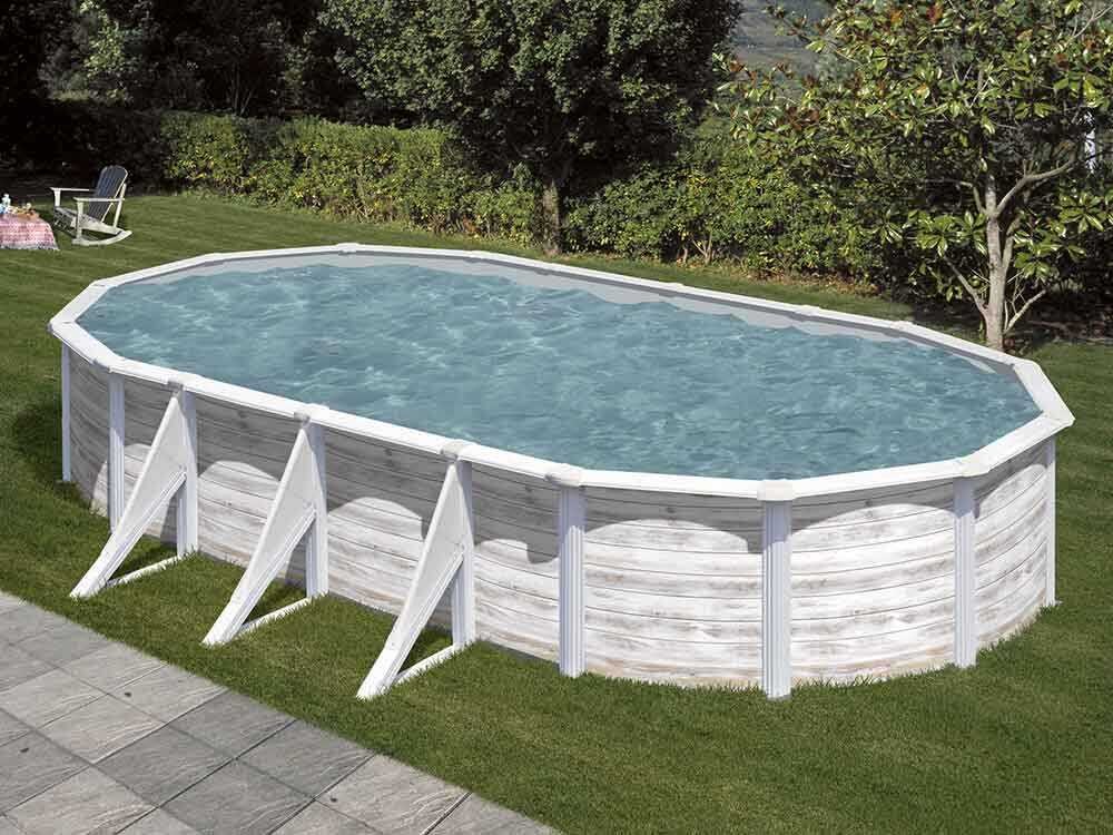 gre finlandia ovale 730x375x120cm piscine hors sol en acier gre finlandia ovale 730x375x120cm piscine hors sol en acier