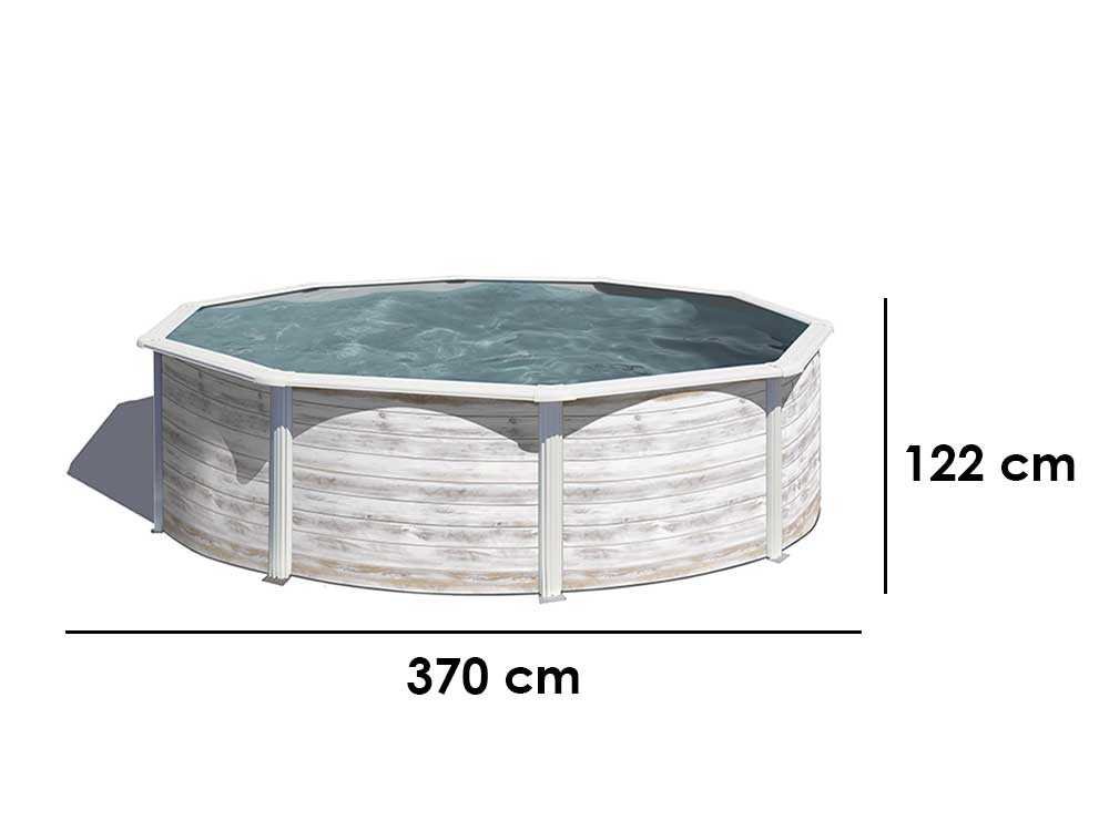 gre finlandia ronde Ø350 x 120 cm piscine hors sol en acier gre finlandia ronde Ø350 x 120 cm piscine hors sol en acier