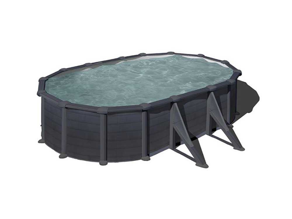gre granada ovale 500x300x132cm piscine hors sol en acier gre granada ovale 500x300x132cm piscine hors sol en acier