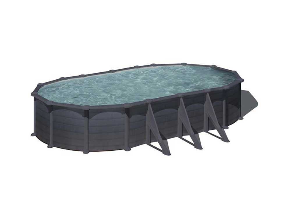 gre granada ovale 730x375x132cm piscine hors sol en acier gre granada ovale 730x375x132cm piscine hors sol en acier
