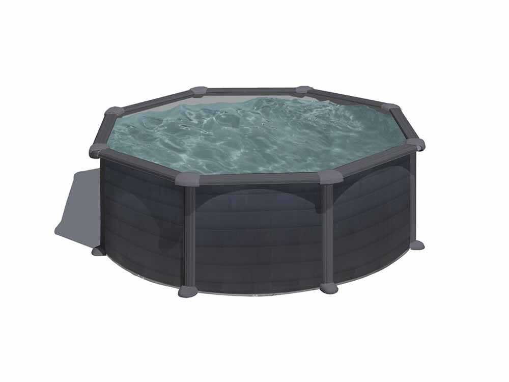 gre granada ronde Ø350 x 132 cm piscine hors sol en acier gre granada ronde Ø350 x 132 cm piscine hors sol en acier
