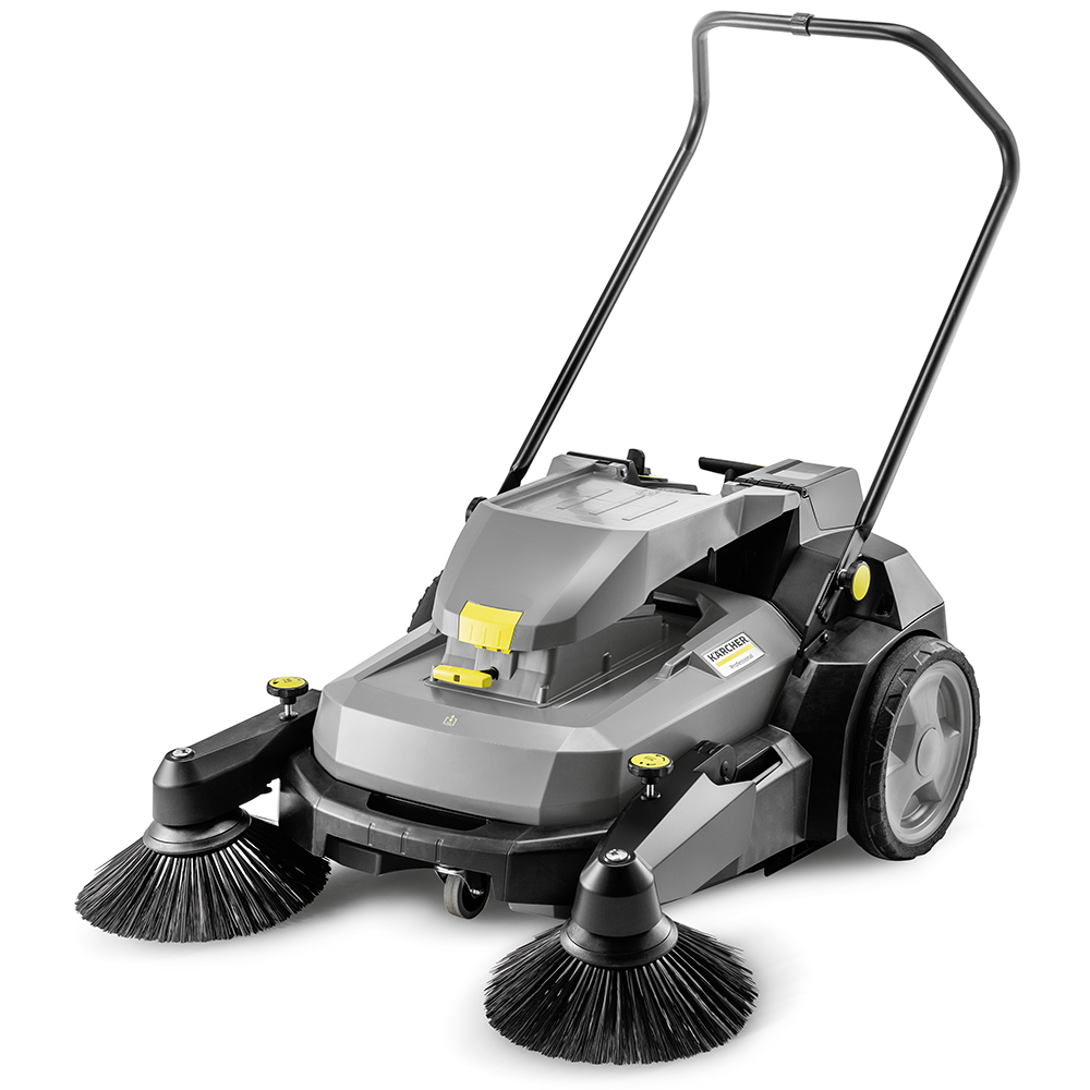 karcher km 70/30 c bp 2sb balayeuse à batteries avec bac de ramassage sans batterie ni chargeur