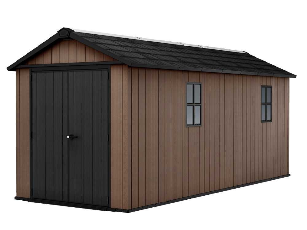 keter newton plus 7517/1775 abri de jardin avec porte à double battant et fenêtres 230 x 539 x 246 cm keter newton plus 7517/1775 abri de jardin avec porte à double battant et fenêtres 230 x 539 x 246 cm
