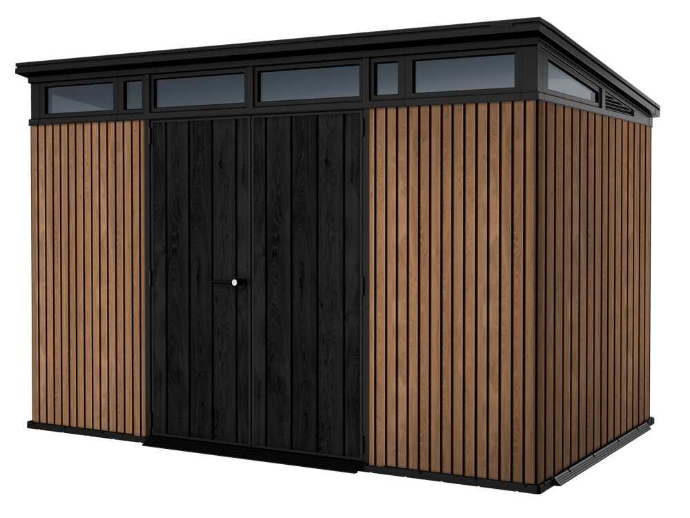 keter signature venetian 11x7 abri de jardin avec porte à double battant 340x218x226 cm keter signature venetian 11x7 abri de jardin avec porte à double battant 340x218x226 cm