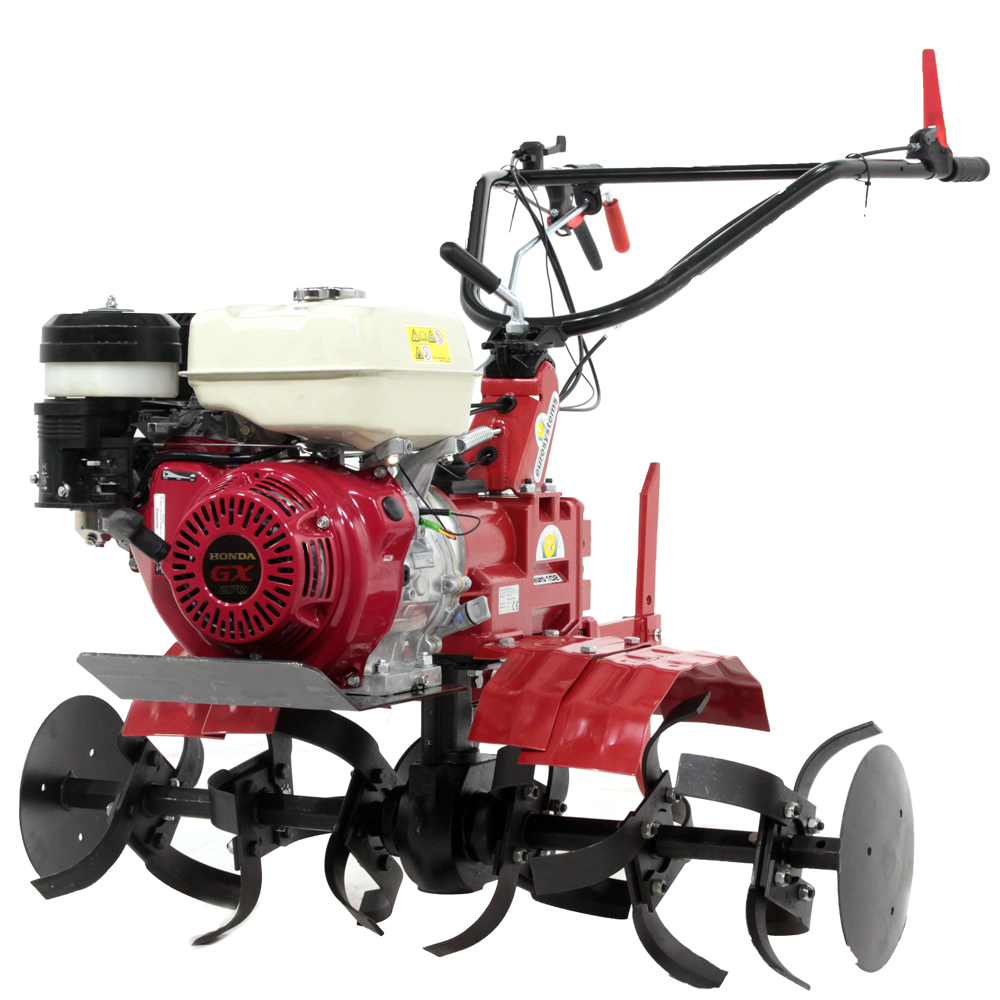 motobineuse agri 102 avec fraise 95 cm moteur à essence honda gx 270 vitesses 3+1