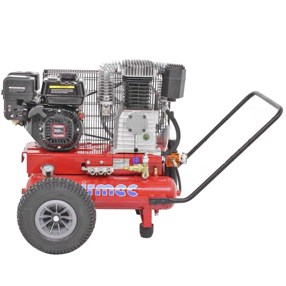 motocompresseur airmec teb22 680 k25 lo (680 l/min) moteur loncin g 210f