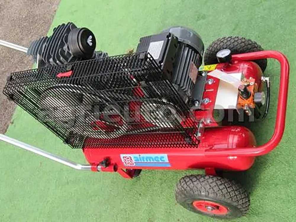 motocompresseur avec moteur électrique airmec 410 lt/min. compresseur de chantier motocompresseur avec moteur électrique airmec 410 lt/min. compresseur de chantier