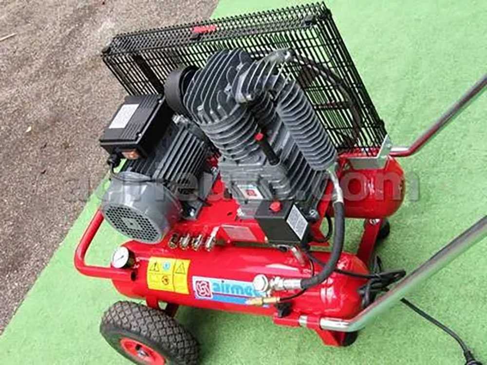 motocompresseur avec moteur électrique airmec 410 lt/min. compresseur de chantier motocompresseur avec moteur électrique airmec 410 lt/min. compresseur de chantier