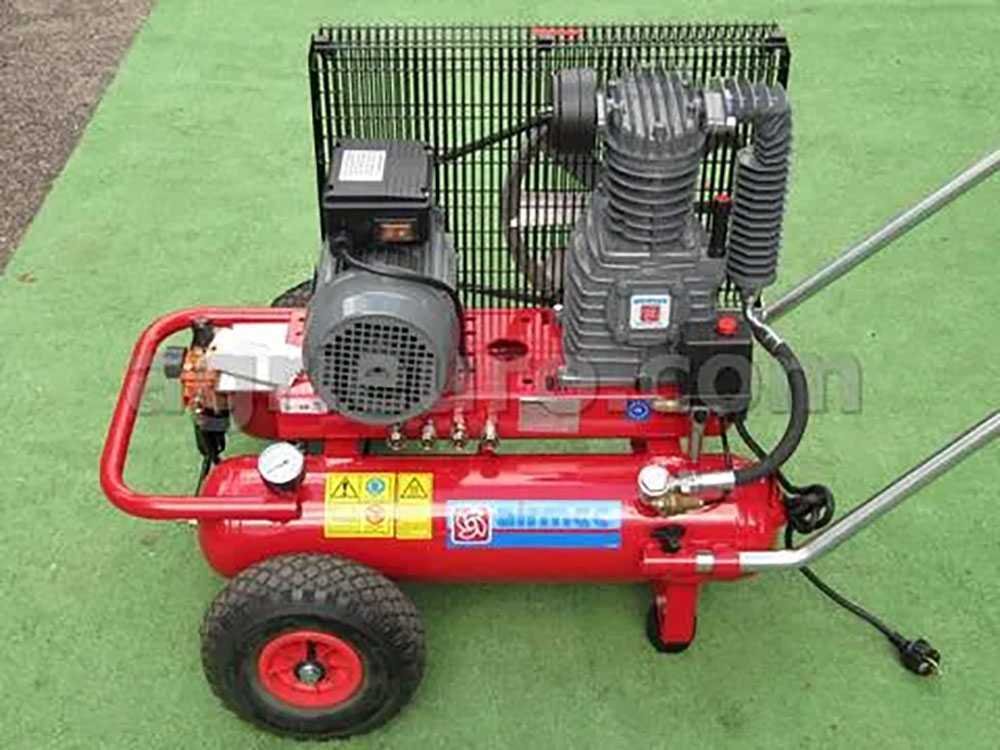 motocompresseur avec moteur électrique airmec 410 lt/min. compresseur de chantier motocompresseur avec moteur électrique airmec 410 lt/min. compresseur de chantier