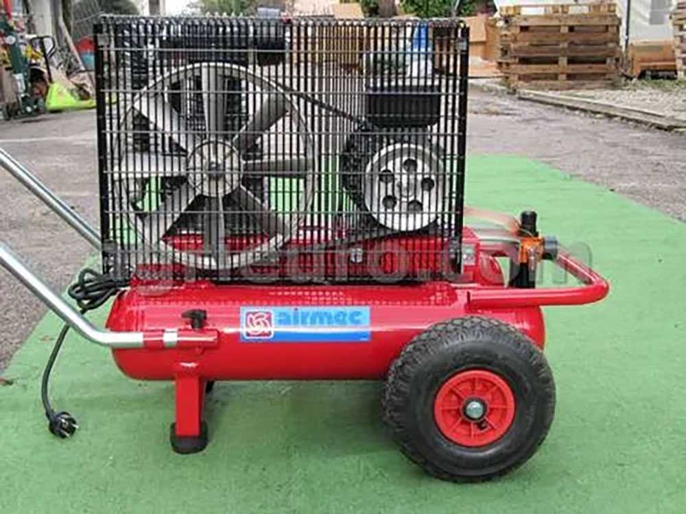 motocompresseur avec moteur électrique airmec 410 lt/min. compresseur de chantier motocompresseur avec moteur électrique airmec 410 lt/min. compresseur de chantier