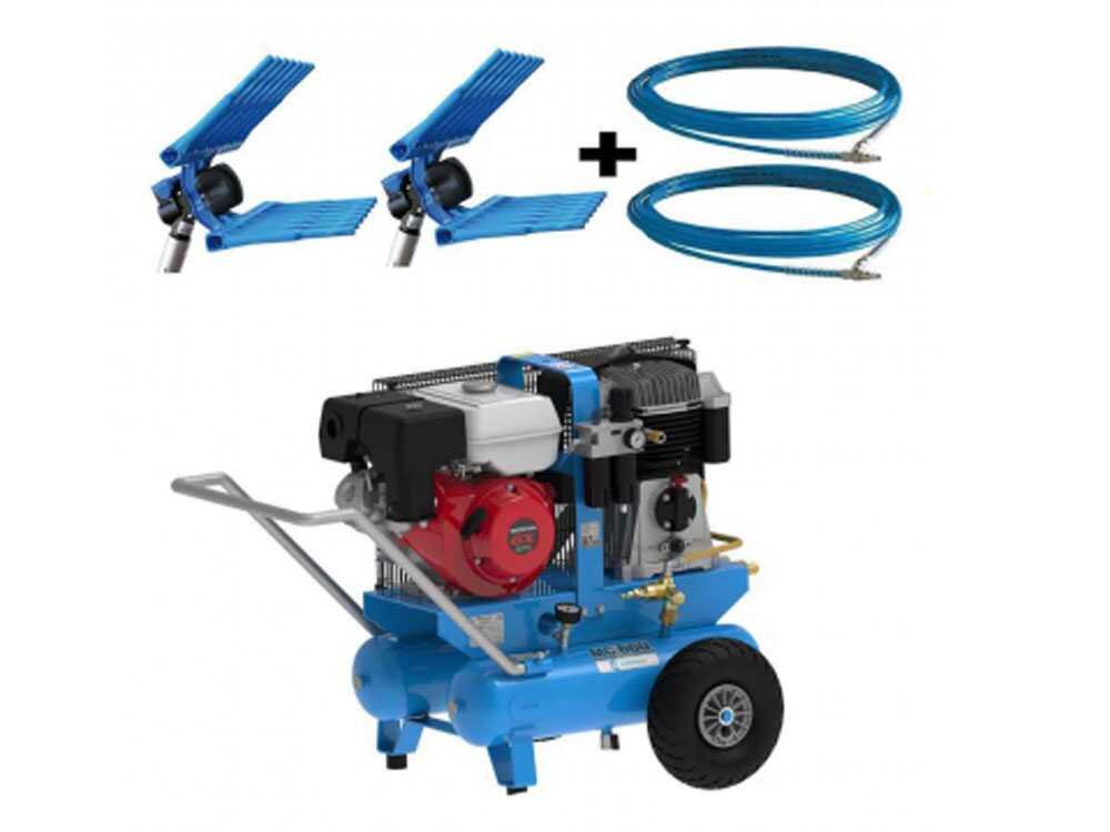 motocompresseur thermique campagnola mc 660 moteur à essence honda gx270 + 2 peignes vibreurs motocompresseur thermique campagnola mc 660 moteur à essence honda gx270 + 2 peignes vibreurs