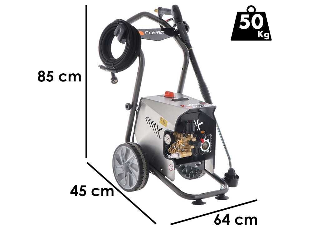 nettoyeur haute pression à eau froide comet k steel s 6.15 15/170 t pression maximale 170 bars nettoyeur haute pression à eau froide comet k steel s 6.15 15/170 t pression maximale 170 bars