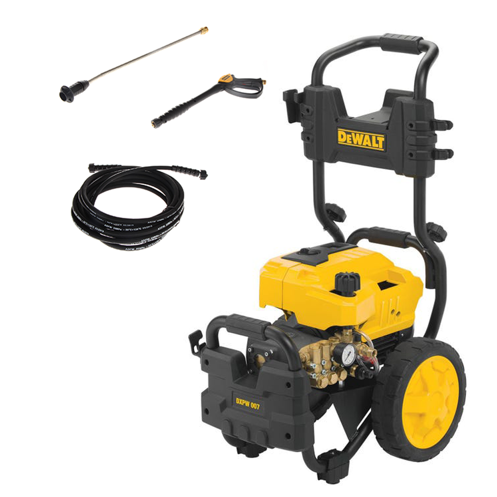 nettoyeur haute pression dewalt dxpw 007e triphasé de 230 bars max 840 l/h débit max