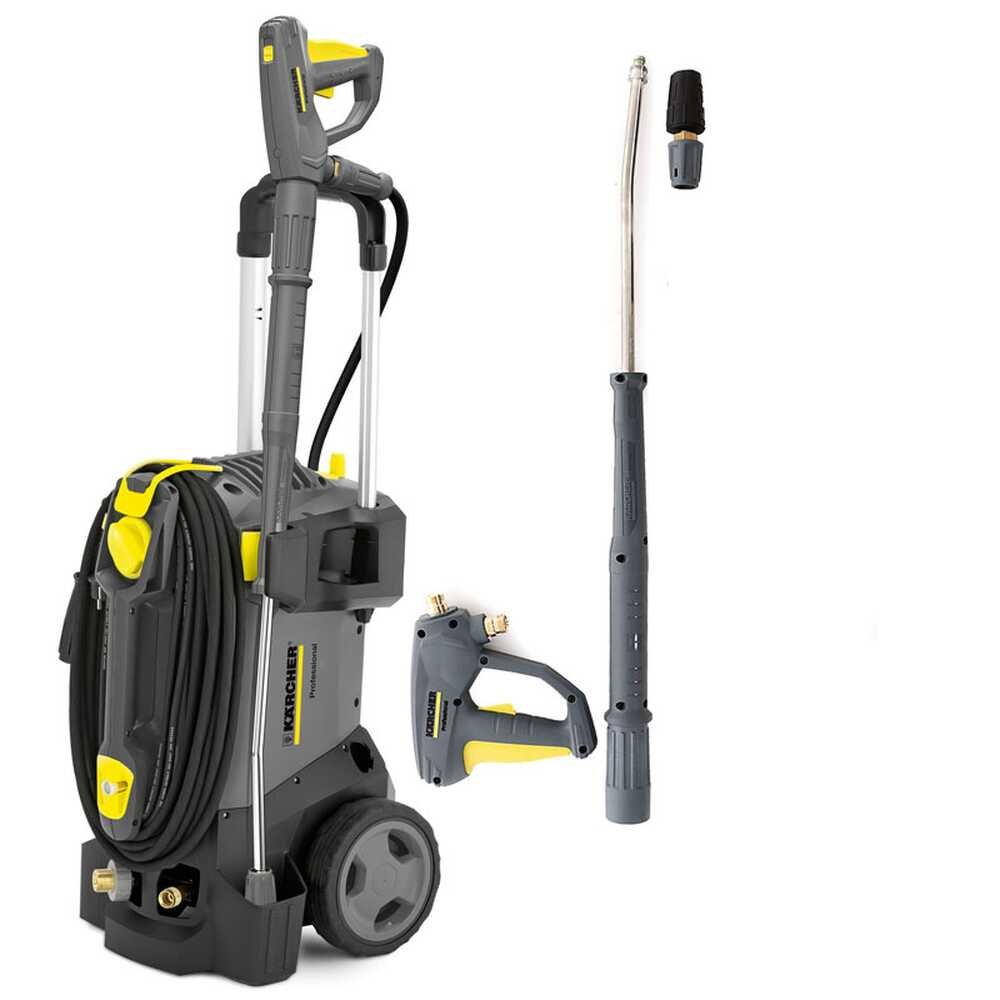 nettoyeur haute pression karcher pro hd 5/15 c électrique à eau froide pression 200 bars max