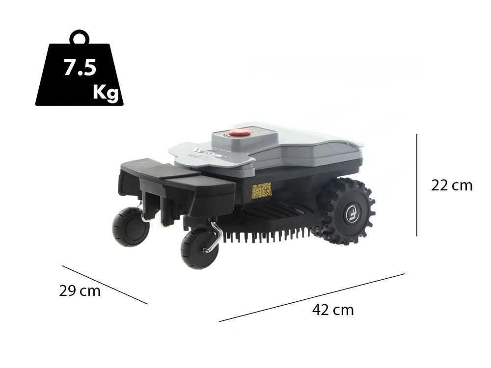 robot tondeuse wiper ike xh10r contrôle via app largeur de coupe 18 cm robot tondeuse wiper ike xh10r contrôle via app largeur de coupe 18 cm