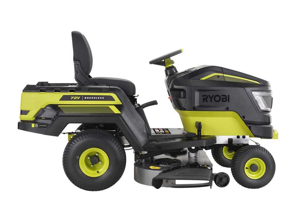 ryobi ry72tmx107 210 tracteur tondeuse à batterie 72v / 2x10ah ryobi ry72tmx107 210 tracteur tondeuse à batterie 72v / 2x10ah