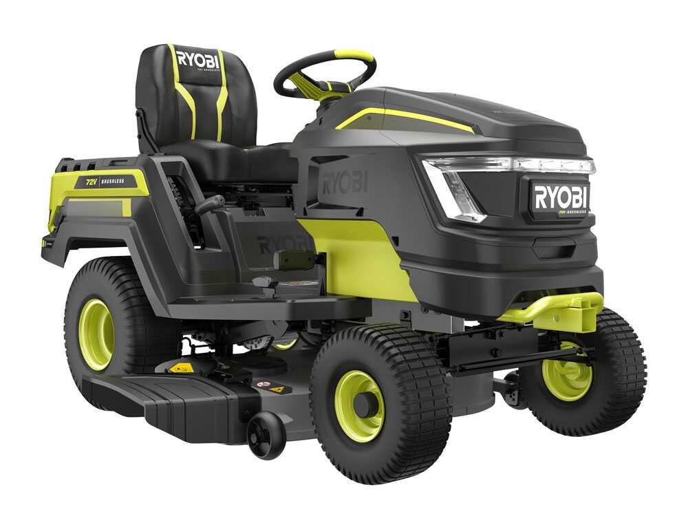 ryobi ry72tmx107 210 tracteur tondeuse à batterie 72v / 2x10ah ryobi ry72tmx107 210 tracteur tondeuse à batterie 72v / 2x10ah