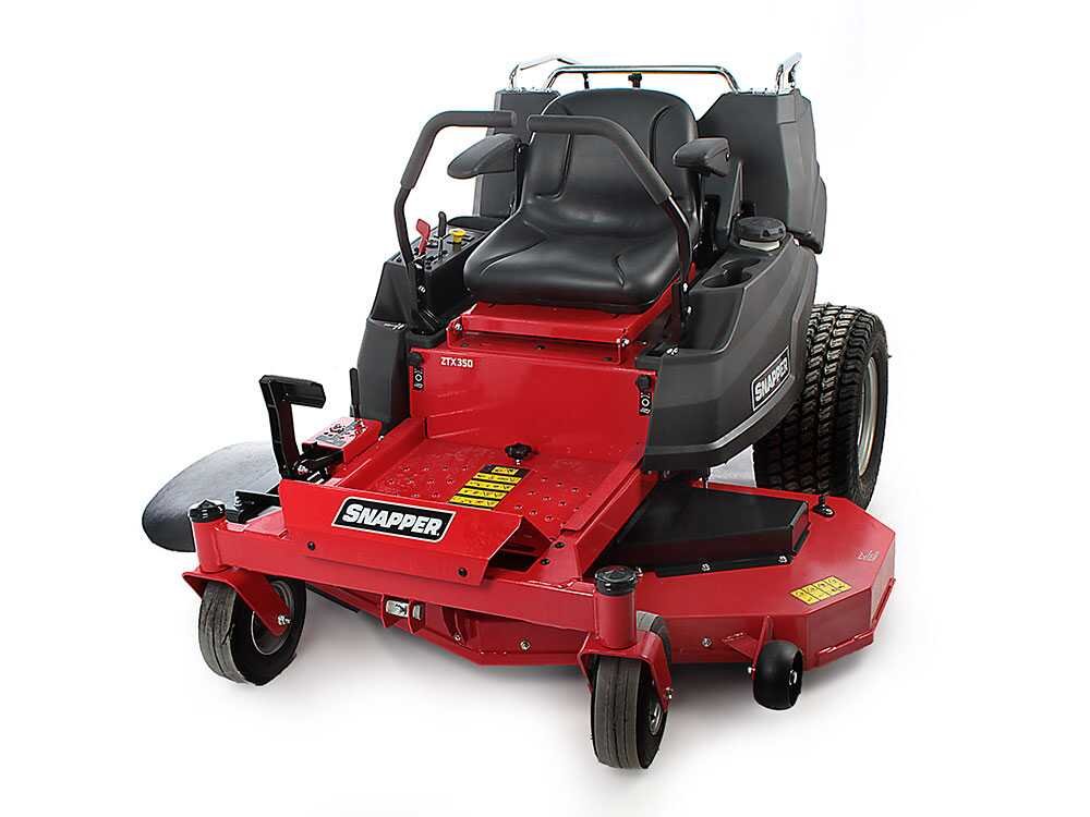 snapper ztx350 tondeuse autoportée professionnelle à rayon de braquage zéro éjection latérale snapper ztx350 tondeuse autoportée professionnelle à rayon de braquage zéro éjection latérale